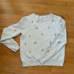 Vintage cream coloured crew neck sweater